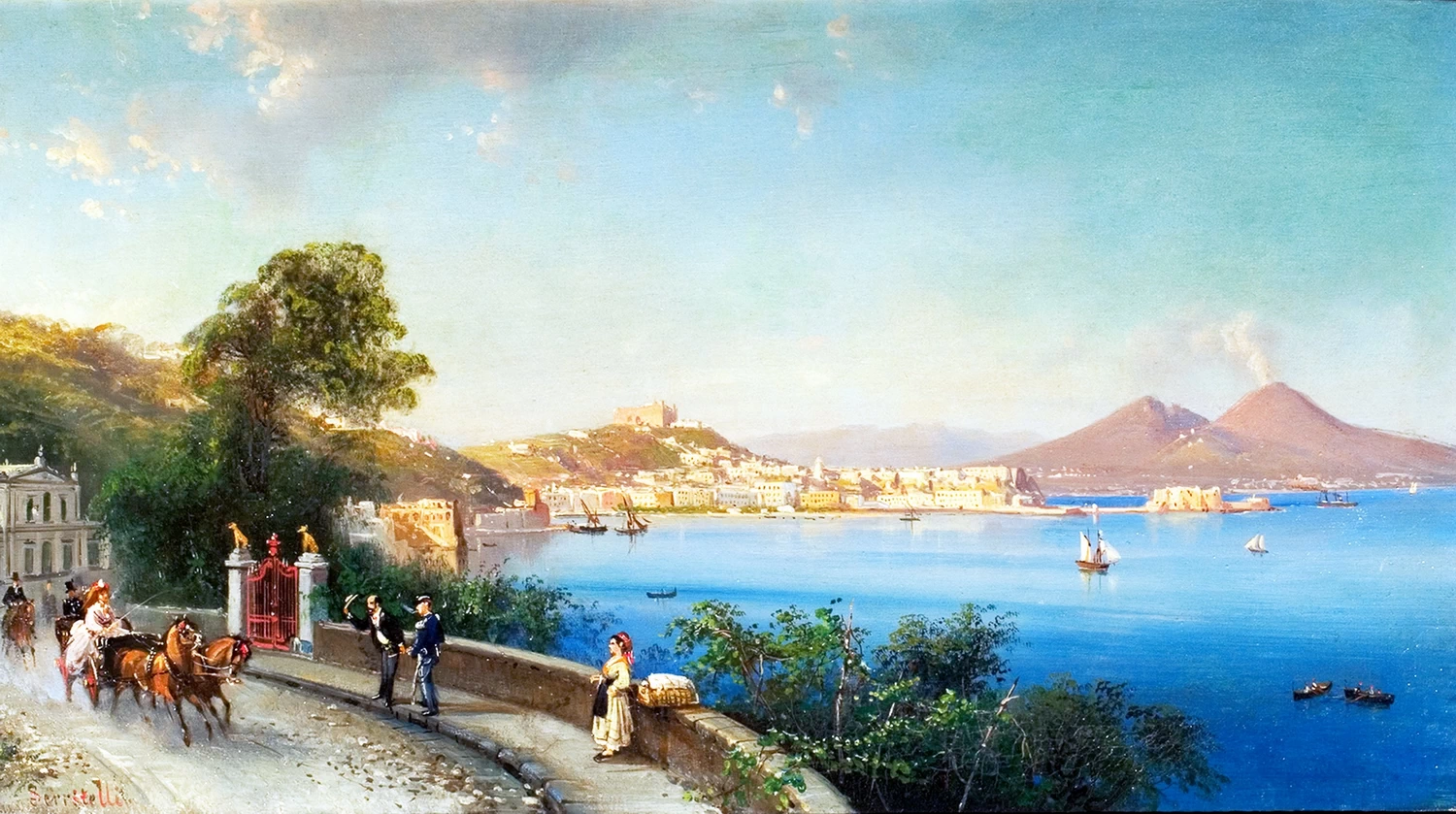 Golfo di Napoli visto da Posillipo